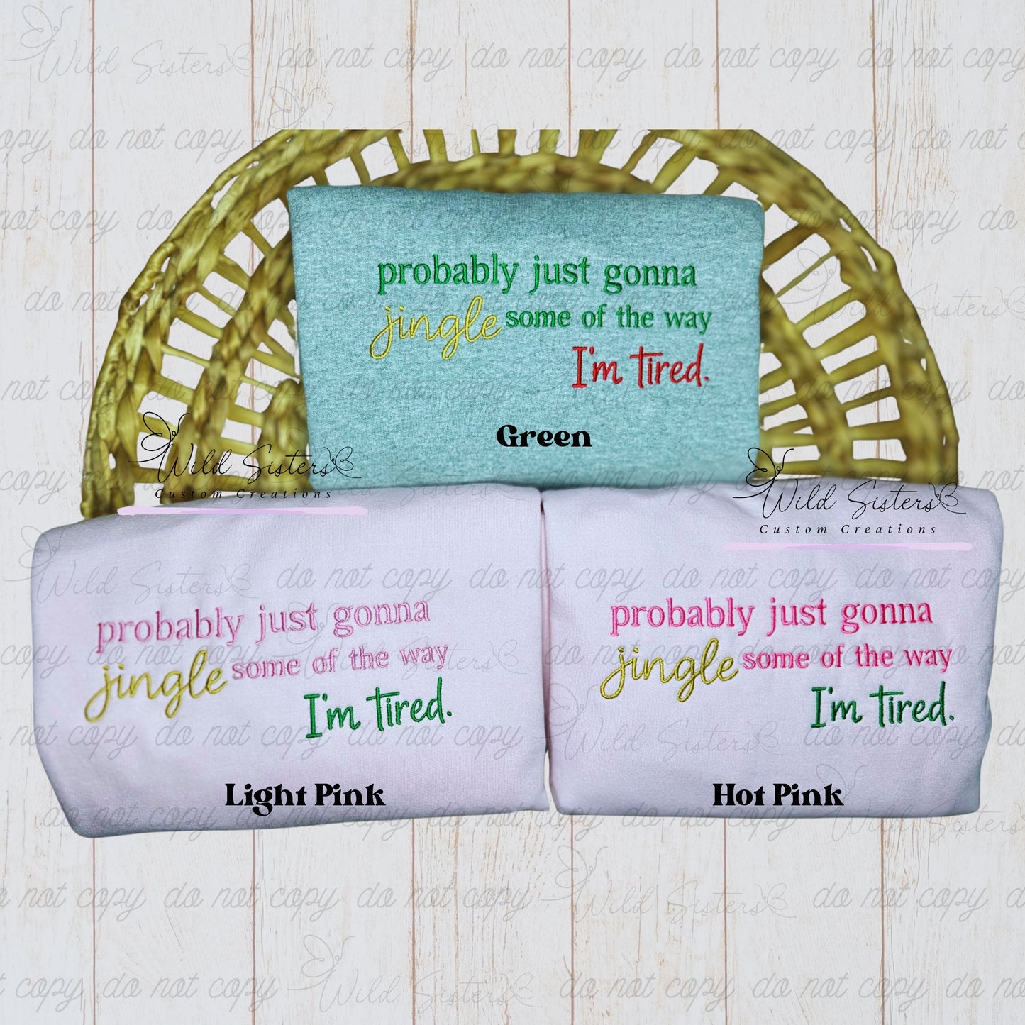 probably just gonna Jingle some of the way I'm Tired